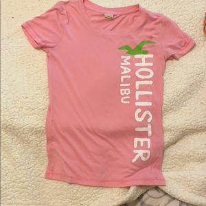Pink vintage Hollister shirt